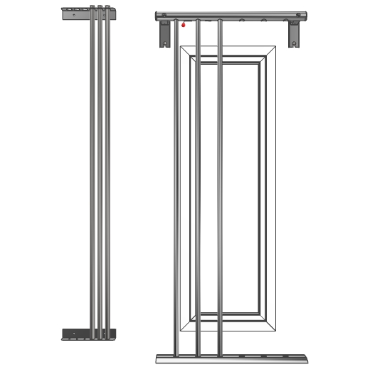Flexgitter für Türen